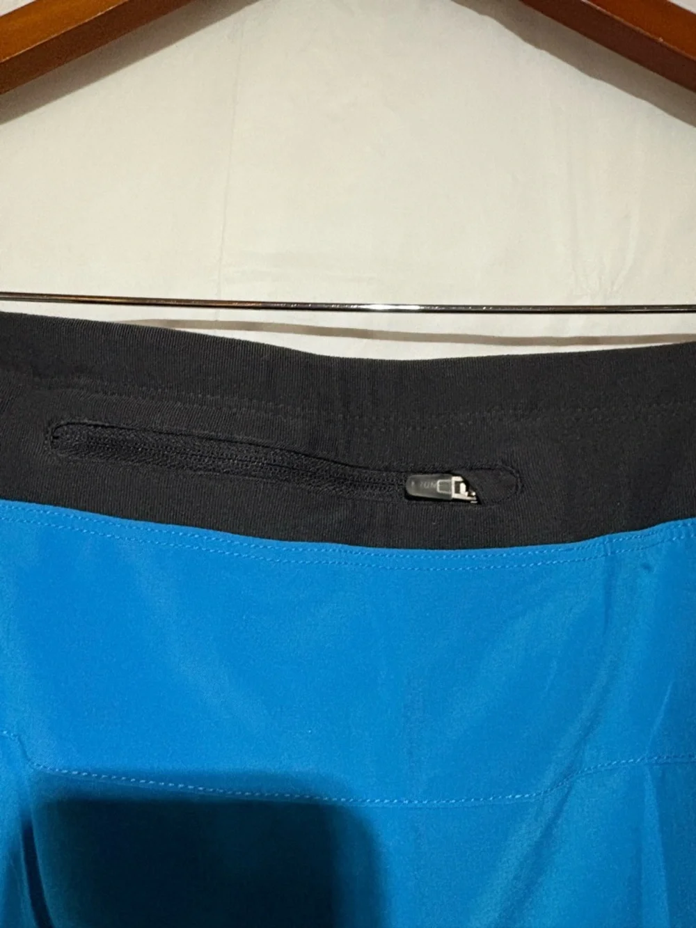 Nike Blue Athletic Skort with Black Waistband - Picture 7 of 9